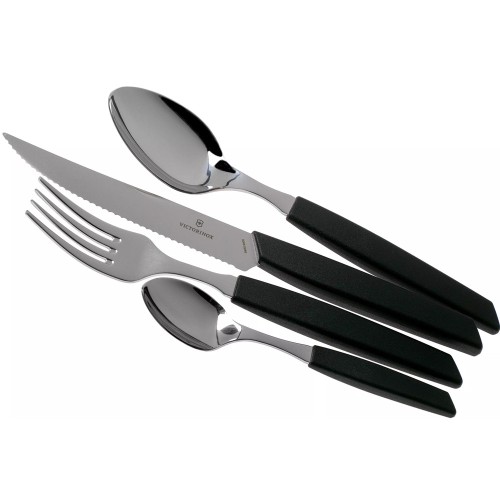 Кухонні набори Столовий набір Victorinox Swiss Modern Table Set 6.9093.12W.24