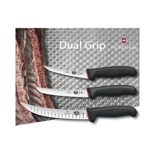 Кухонні ножі Обвалювальний ніж Victorinox DUAL GRIP Boning Flexible 15см чорн 5.6413.15D