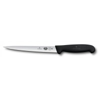 Філейний ніж для риби Victorinox FIBROX Fish Filleting Super Flexible 18см чорн 5.3813.18