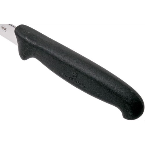 Кухонні ножі Ніж для обробки кролятини Victorinox FIBROX 10см чорн 5.5103.10