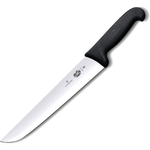 Кухонні ножі Ніж м'ясника Victorinox FIBROX Butcher 23см чорн 5.5203.23