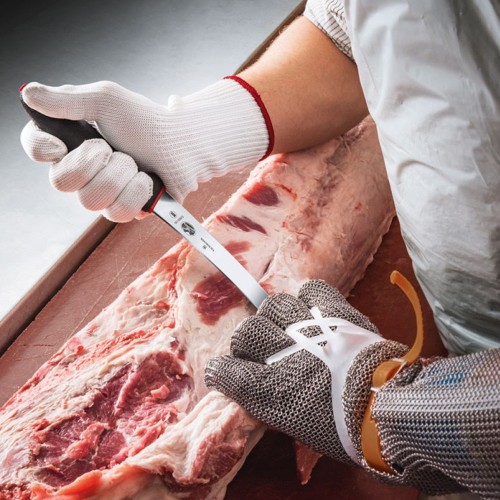 Кухонні ножі Обвалювальний ніж Victorinox DUAL GRIP Boning Super Flexible 15см чорн 5.6663.15D