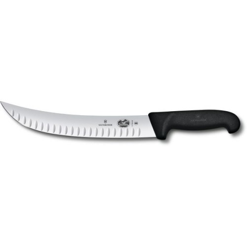 Кухонні ножі Ніж м'ясника Victorinox FIBROX Butcher 25см чорн 5.7323.25