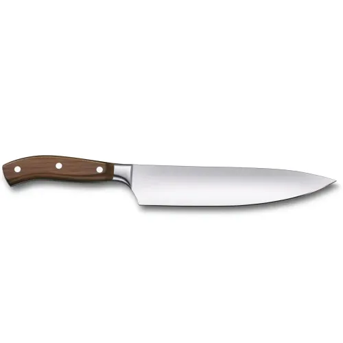 Кухонные ножи Кованый нож шеф-повара 22 см Victorinox GRAND MAITRE Wood Chef's 7.7400.22G