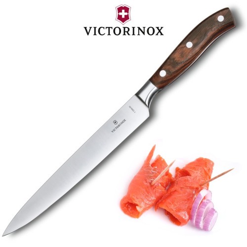 Кухонные ножи Кованый нож филейный 20 см Victorinox GRAND MAITRE Wood Filleting 7.7210.20G