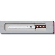 Ніж для хліба Victorinox WOOD 21см хвил дерев’ян 5.1630.21
