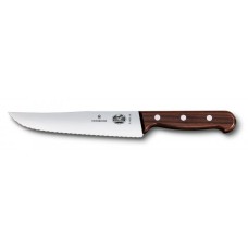 Обробний ніж Victorinox WOOD 18см хвил дерев’ян 5.1930.18