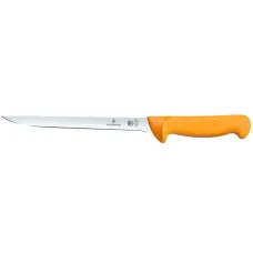 Філейний ніж для риби Victorinox SWIBO Fish Filleting Flexible 20см жовт 5.8450.20