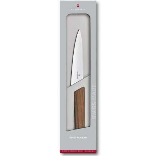 Кухонные ножи Універсальний кухонний ніж Victorinox SWISS MODERN 15см дерев’ян 6.9010.15G