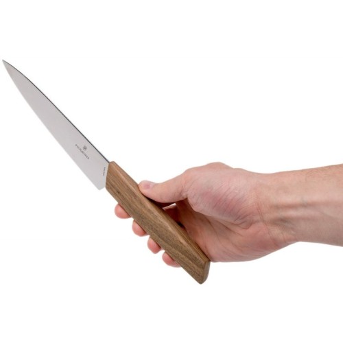 Кухонные ножи Універсальний кухонний ніж Victorinox SWISS MODERN 15см дерев’ян 6.9010.15G