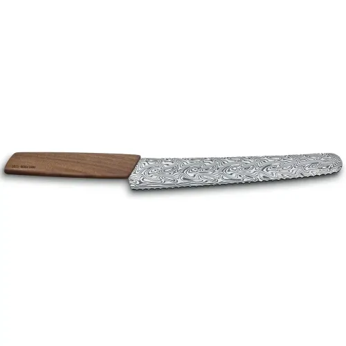 Кухонные ножи Лимитированный дамасский нож для хлеба Victorinox SWISS MODERN Damast Bread&Pastry 6.9070.22WJ21