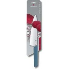 Обробний ніж Victorinox SWISS MODERN 20см блакитн 6.9016.202B