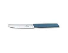 Нож серрейторный 11 см Victorinox SWISS MODERN Tomato&Sausage 6.9006.11W2