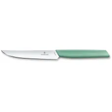 Ніж для стейка Victorinox SWISS MODERN 12см зелен 6.9006.1241