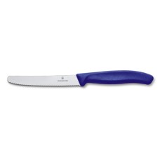 Ніж для томатів Victorinox SWISS CLASSIC Tomato&Table 11см хвил син 6.7832