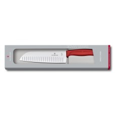 Ніж-сантоку Victorinox SWISS CLASSIC 17см червон 6.8521.17G