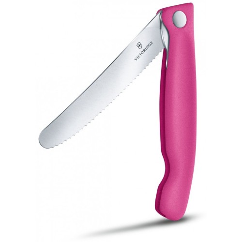 Кухонные ножи Нож кухонный складной 11 см (серрейтор) Victorinox SWISS CLASSIC Paring 6.7836.F5B