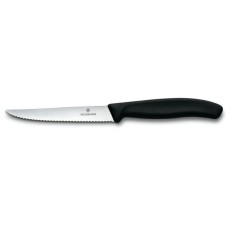 Ніж для стейка Victorinox SWISS CLASSIC 11см хвил чорн 6.7233.20