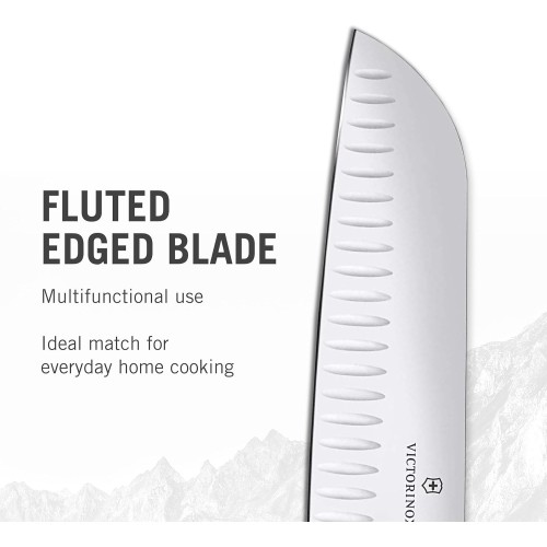 Кухонные ножи Нож 17 см Victorinox WOOD Santoku 6.8520.17G