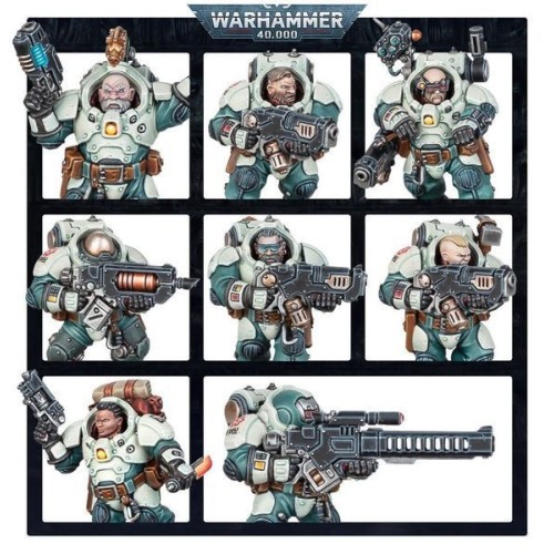 Xenos Набор миниатюр WARHAMMER 40000: LEAGUES OF VOTANN - HEARTHKYN WARRIORS