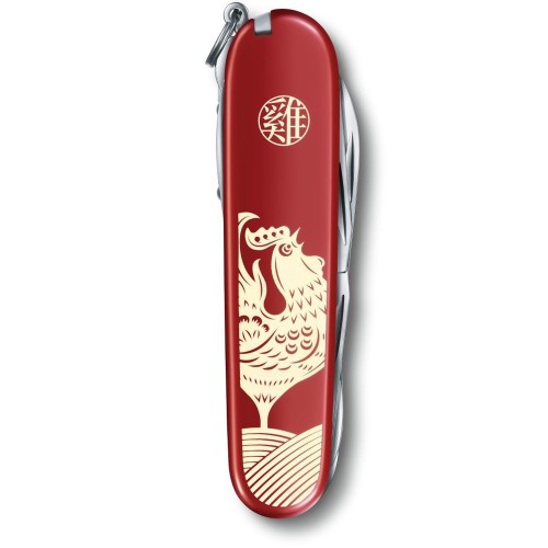 Ножі та мультитули Victorinox Лімітований ніж Victorinox HUNTSMAN Year of the Rooster 1.3714.E6