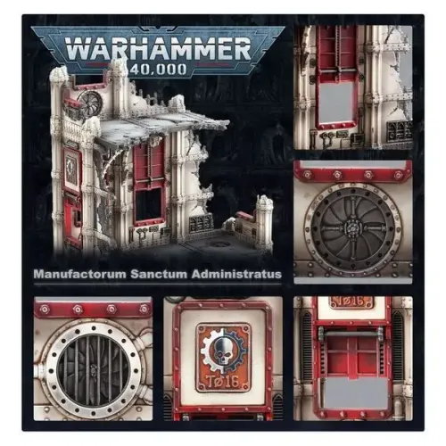 Террейн Мініатюра WARHAMMER 40000: BATTLEZONE MANUFACTORUM - SANCTUM ADMINISTRATUS