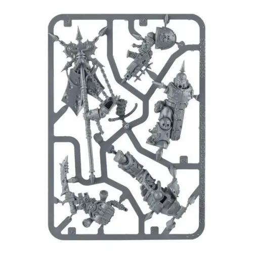 Мініатюра WARHAMMER 40000: DEATH GUARD - PLAGUE MARINE ICON BEARER