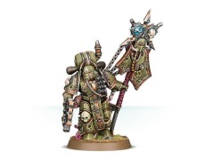 Мініатюра WARHAMMER 40000: DEATH GUARD - PLAGUE MARINE ICON BEARER