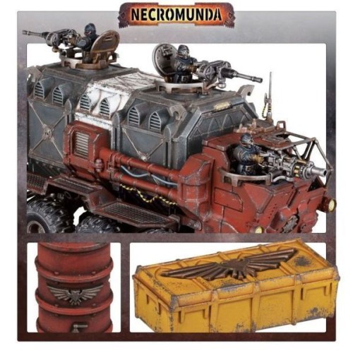Necromunda Миниатюра WARHAMMER 40000: NECROMUNDA - CARGO-8 - RIDGEHAULER