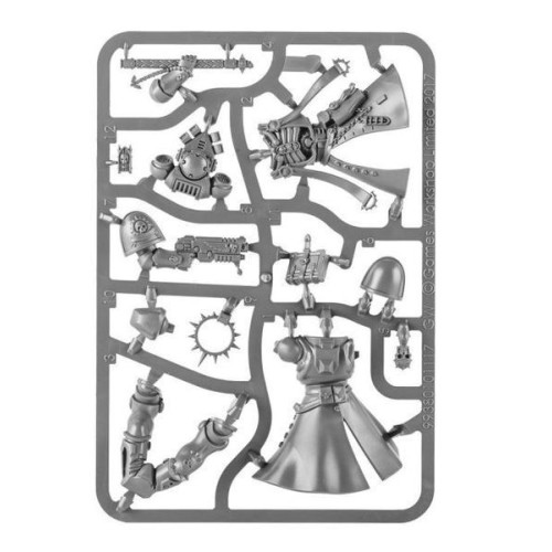 Space Marines Миниатюра WARHAMMER 40000: SPACE MARINES - PRIMARIS CHAPLAIN