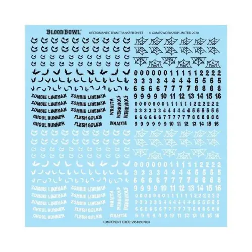 Blood Bowl Набор миниатюр BLOOD BOWL - NECROMANTIC HORROR TEAM