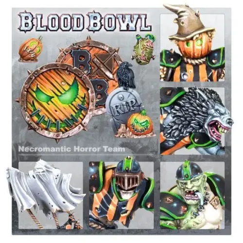 Blood Bowl Набор миниатюр BLOOD BOWL - NECROMANTIC HORROR TEAM
