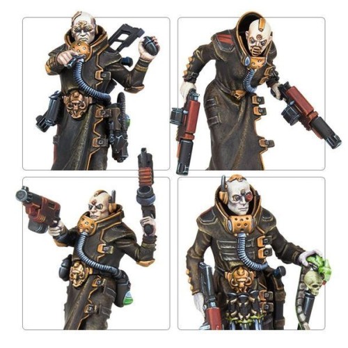 Necromunda Набор миниатюр WARHAMMER 40000: NECROMUNDA - DELAQUE GANG