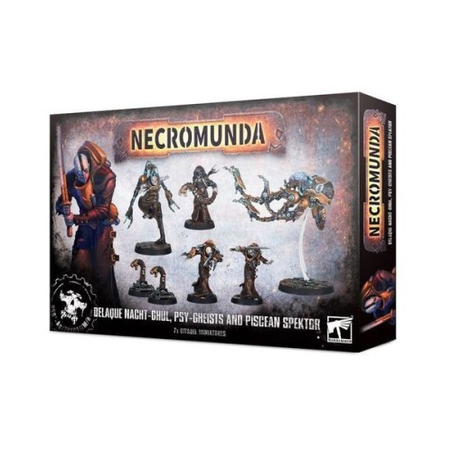 Necromunda Набор миниатюр WARHAMMER 40000: NECROMUNDA - DELAQUE NACHT-GHUL AND PSY-GHEISTS