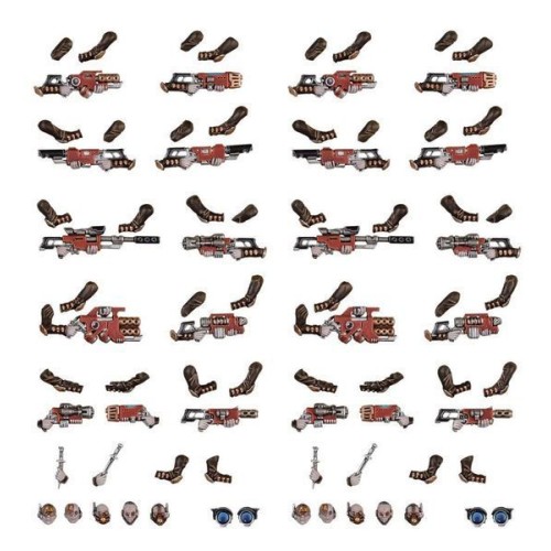 Necromunda Набор миниатюр WARHAMMER 40000: NECROMUNDA - DELAQUE WEAPONS AND UPGRADES