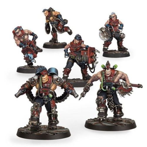 Necromunda Набор миниатюр WARHAMMER 40000: NECROMUNDA - GOLIATH STIMMERS AND FORGE-BORN