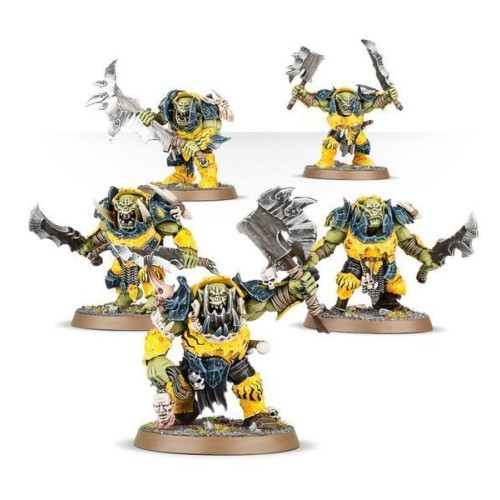 Orruk Warclans Набір мініатюр AGE OF SIGMAR: SPEARHEAD - ORRUK WARCLANS IRONJAWZ BIGMOB