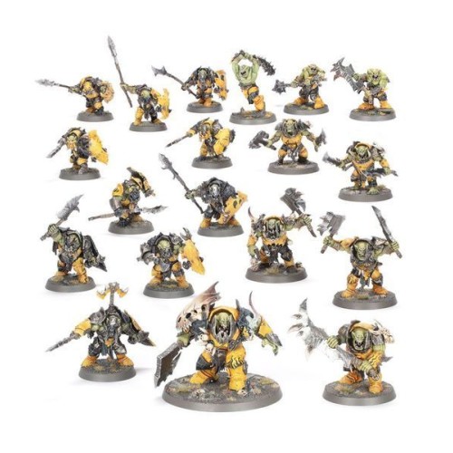 Orruk Warclans Набір мініатюр AGE OF SIGMAR: SPEARHEAD - ORRUK WARCLANS IRONJAWZ BIGMOB