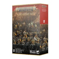 Набір мініатюр AGE OF SIGMAR: SPEARHEAD - ORRUK WARCLANS IRONJAWZ BIGMOB