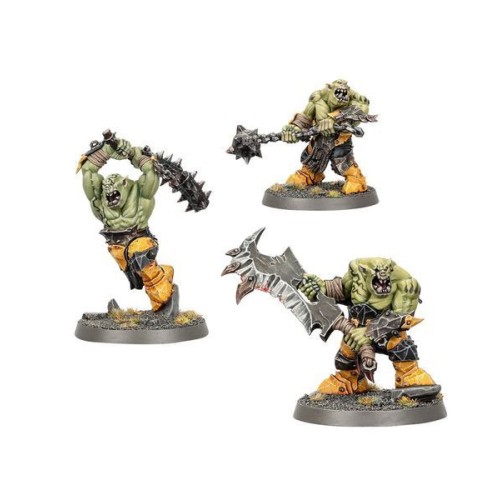 Orruk Warclans Набір мініатюр AGE OF SIGMAR: SPEARHEAD - ORRUK WARCLANS IRONJAWZ BIGMOB