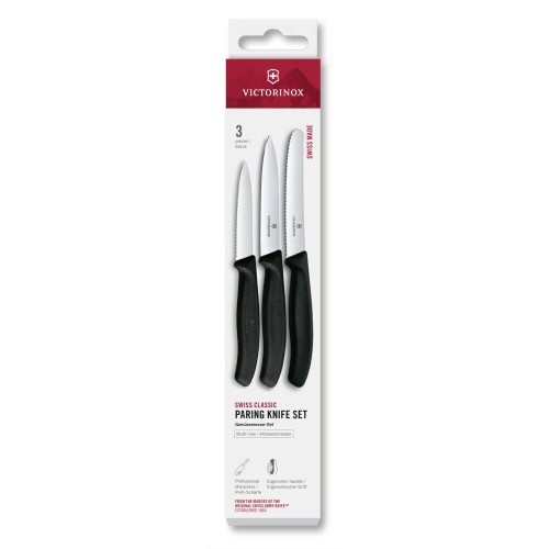 Кухонные наборы Набор для очистки овощей Victorinox SWISS CLASSIC (3 ножа) 6.7113.34