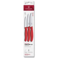 Набір ножів для чищення овочів Victorinox Swiss Classic 3 ножа черв 6.7111.34C1