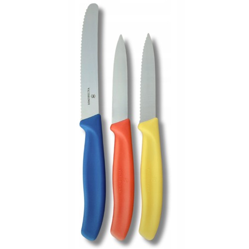 Кухонные наборы Набор для очистки овощей Victorinox SWISS CLASSIC (3 ножа) 6.7116.32C1