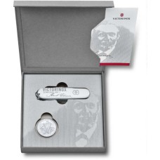 Набір Складаний  ніж + Монета KARL ELSENER Lim.Ed.8000 Victorinox Huntsman 1.1918.J18