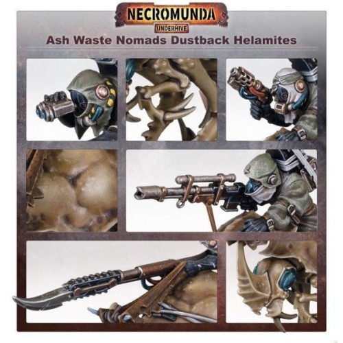 Necromunda Набор миниатюр WARHAMMER 40000: NECROMUNDA - ASH WASTE NOMADS DUSTBACK HELAMITES