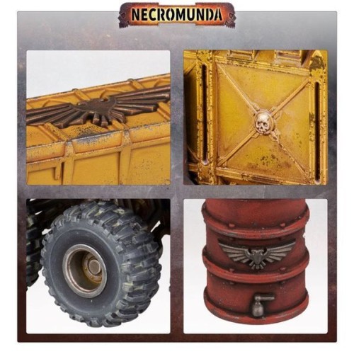 Necromunda Набор миниатюр NECROMUNDA: CARGO-8 - RIDGEHAULER TRAILER