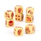 Necromunda Кубы NECROMUNDA - CAWDOR GANG ASH WASTES DICE SET