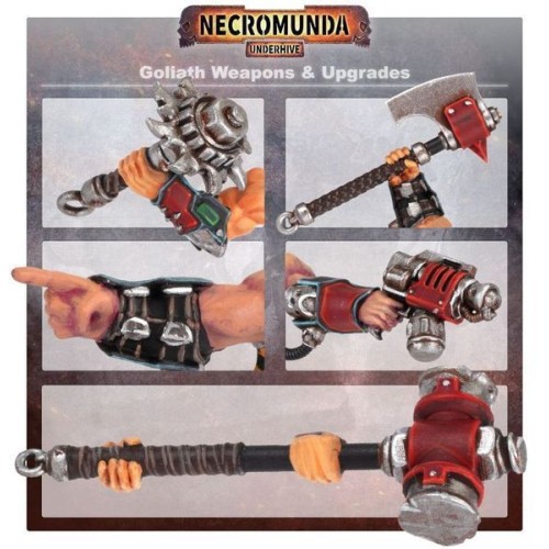 Necromunda Набор NECROMUNDA: GOLIATH WEAPONS AND UPGRADES