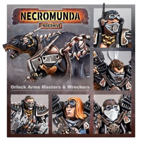 Necromunda Набор миниатюр WARHAMMER 40000: NECROMUNDA - ORLOCK ARMS MASTERS AND WRECKERS