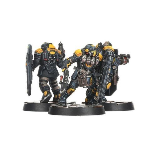 Necromunda Набор миниатюр WARHAMMER 40000: NECROMUNDA - PALANITE SUBJUGATOR PATROL